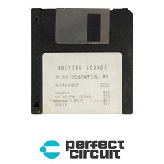 Maestro Sounds D-50 Essential #4 Ensoniq EPS Sound Disk VINTAGE PERFECT CIRCUIT
