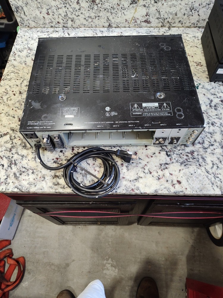 TOA A-906MK2 900 Series II 60W Audio Amplifier