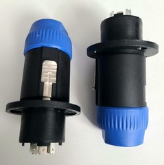 2 PAIR 8 Pole Locking High-Load Speakon Connector Replacement for Neutrik