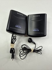 Sony WCS-999 Camera Mountable 900 MHz Lavalier Microphone System Untested