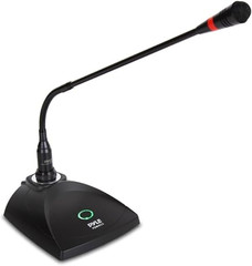 Desktop Gooseneck Wired Microphone System – Table Mounted Corded Voice Condenser