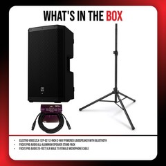Electro Voice ZLX 12P G2 12 Inch 2 Way Powered Loudspeaker Bluetooth PRO
