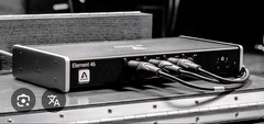 Apogee Element 46 audio system with Thunderbolt. No cables. Untested.