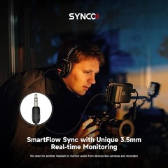 SYNCO XTALK X9 X5 X2 Full-Duplex Wireless Intercom Headset System Microphone