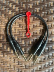 Gotham GAC-4/1 Interconnect Cable TRS-TRS – 3 foot PAIR
