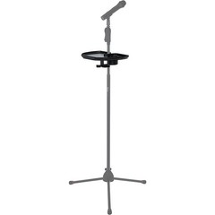 Gator GFW-MICACCTRAY Extra Large Microphone Stand Accessory Tray w Drink Holder
