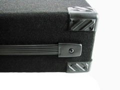 PROCRAFT 3U 12″ Deep Rack Case in Black Carpet Wrap – Side Handle w/ Rack Screws