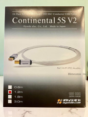 Oyaide Continental 5S V2 1.2 m Ultimate USB 2.0 Cable Type A to Type B Hi-Fi