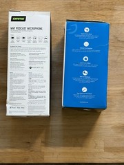 Podcast & Streaming Microphone Bundle (Shure MV7 Plus Q9U)