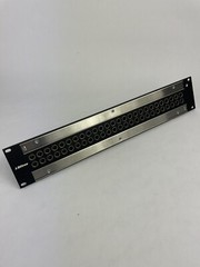 Bittree Audio Patchbay B52T 2WTHD 2×26 2RU Panel Black Normalling Terminating