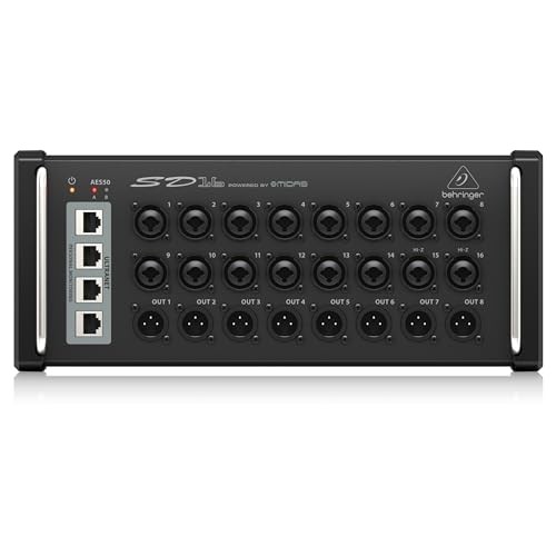 Behringer Stage Box 16 in/8out AES50 Connection Compatible with X32 Equipped