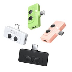 Wireless Noise Cancellation Microphone for iPhone17/16/15/Android w/USB C Port