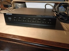 Aphex 141 8-Channel Digital to Analog Converter – Black