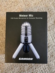 Samson Meteor Mic Silver USB Professional Studio Condenser Microphone