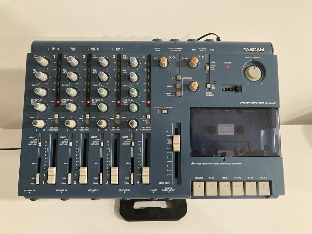 Tascam Portastudio 414MKII 4-track Cassette Tape Recorder