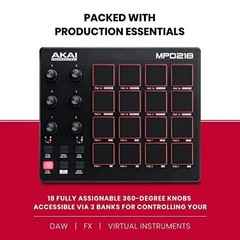 AKAI MPD218 Feature-Packed Highly Playable Pad Controller 100% Genuine Product