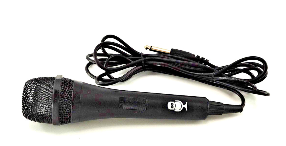 Dynamic Professional Karaoke Microphone On/Off Button Wired Works