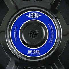 Eminence Legend-BP1525 15″ Bass Guitar Speaker, 350 Watts at 8 15 Inch, Black
