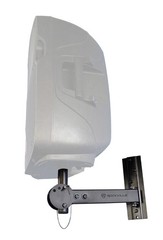 Pair RPW30 Adjustable PA Wall Mount Brackets with Fender Fighter 12 Speakers