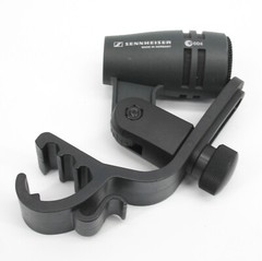 Sennheiser E604 Percussion Dynamic Cardioid Microphone w/ MZH 604 Drum Clamp Bag