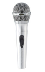 Yamaha DM-305 Dynamic Microphone Silver Super Cardioid ON/OFF Switch with Cable