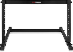 Angled Metal Desktop Rack Stand with Non-Slip Rubber Feet, 6U Rack Space (GFW-DE