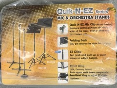 Hercules Stands MS605B Quik-N-EZ Microphone Stand Mic Clip Boom Clamp EZ Glide