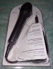 SMM 205 SINGING MACHINE Microphone w/ 10 Ft Chord + Adapter – NEW IN BOX