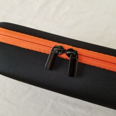 🆕Waterproof Rigid Impact-Resistant Dual Microphone Case w/ Net Pocket & Handle