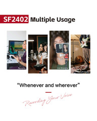 Simplefly SF2402 Digital Dual-Channel 24bit/192kHz AD/DA Converter AV Interface