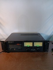 Optimus MPA-250 Stereo Amplifier – 250W Fan Cooled Audio Amp – Powers On