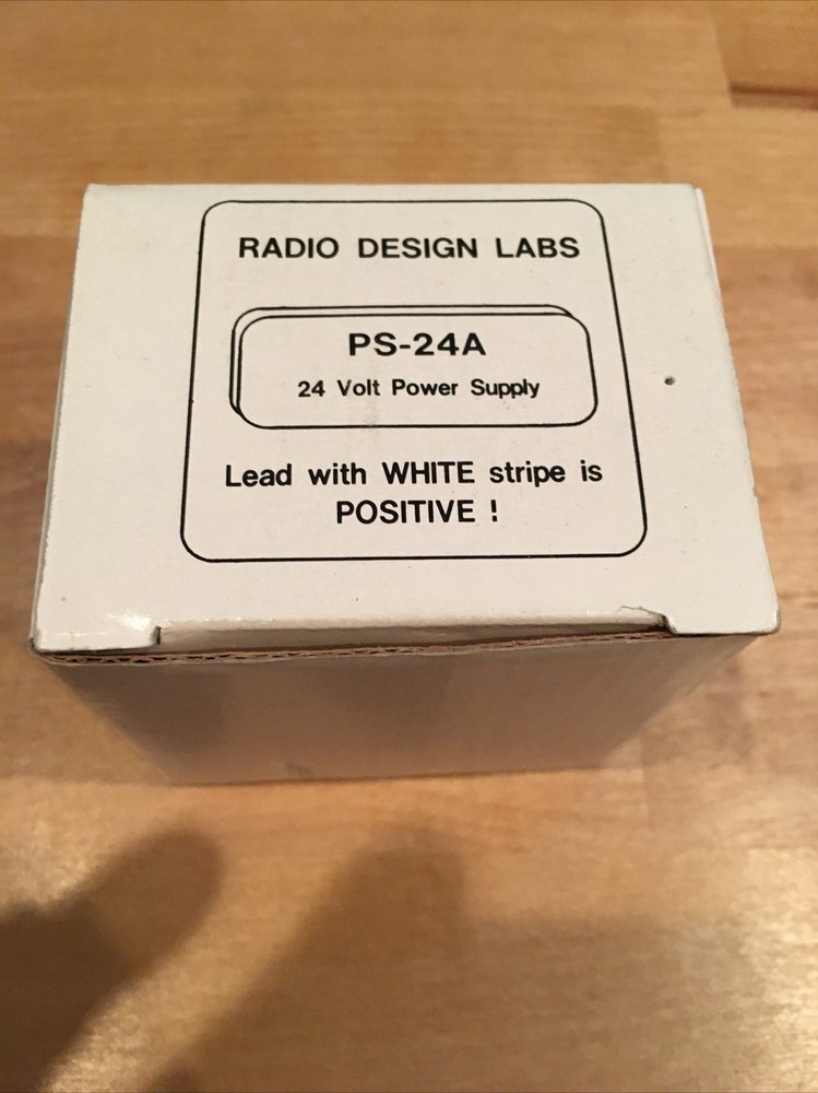 RDL – Radio Design Labs PA24A 24v Power Supply – NEW IN THE BOX – RDL