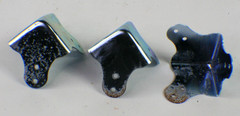 8 Pack Penn Elcom C1824N High Quality Metal Steel Cabinet Corner Nickel 3 Leg