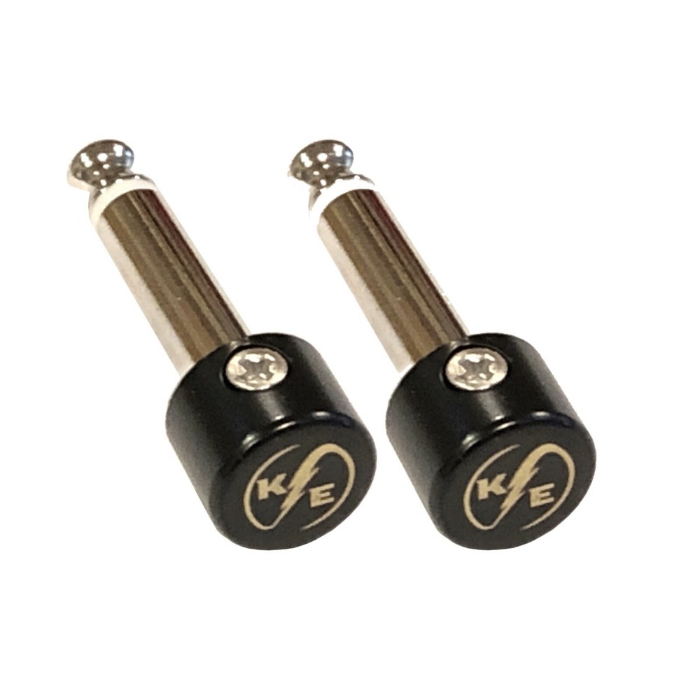 1/4″ TS Mono Connectors for Kurrent Electric Solderless Guitar Pedal Patch Cable