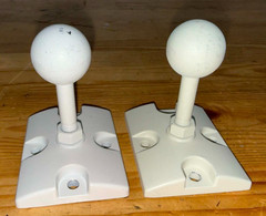Pair Of JBL 179-00002-00 179-00002-01 Ball Mounts for Control 25 and 28 Speakers