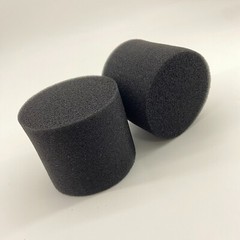 2-High Density Foam Plug For Speaker Foam Bung Plug Sponge Rear Bass 53mm x 50mm