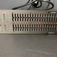 DOD SR231QX Dual Channel 31-Band Graphic Equalizer Pro Audio Rackmount EQ TESTED