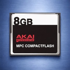 Akai 8GB CompactFlash CF Card for MPC 5000, MPC 4000, MPC 1000 & 2500 JJOS
