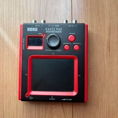 KORG Kaoss Pad mini-KP Dynamic Effect Processor DJ Touchpad Red Tested Working