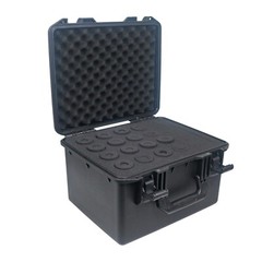 ProX XM-1216MIC UltronX Watertight Hard Microphone Case Holds 16 Handheld Mics