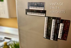 ARTURIA minibrute microbrute matrixbrute keylab DRUMbrute SYNTH fridge magnet