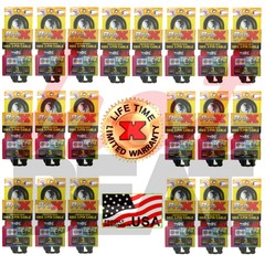 20 pcs ProX 3-Pin Premium Shielded DMX Stage Lighting Data Cable, XCP-DMX03 3ft.