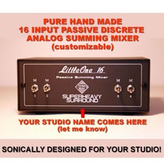 Order Your Custom Analog Summing Mixer & Studio Monitor Controller NEW!