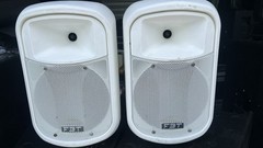 Pair FBT J-8A Processed Powered/Active 8″ 2-way Monitors 200W +50W RMS w/Mounts