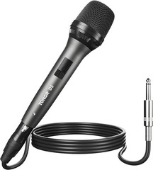 Dynamic Cardioid Vocal Microphone for Singing Karaoke Studio Performance