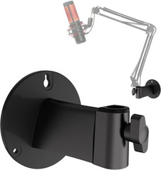 Wall Mount Boom Arm – Microphone Holder for Stand, Vertical Surface Mount and Fr