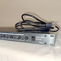Rolls RM82 8 Channel Mic/Line Mixer-Tested-Great Condition