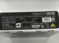 Behringer XENYX 1202FX 12-Ch Analog Mixer 4 Mic Preamps Multi-FX Used Japan