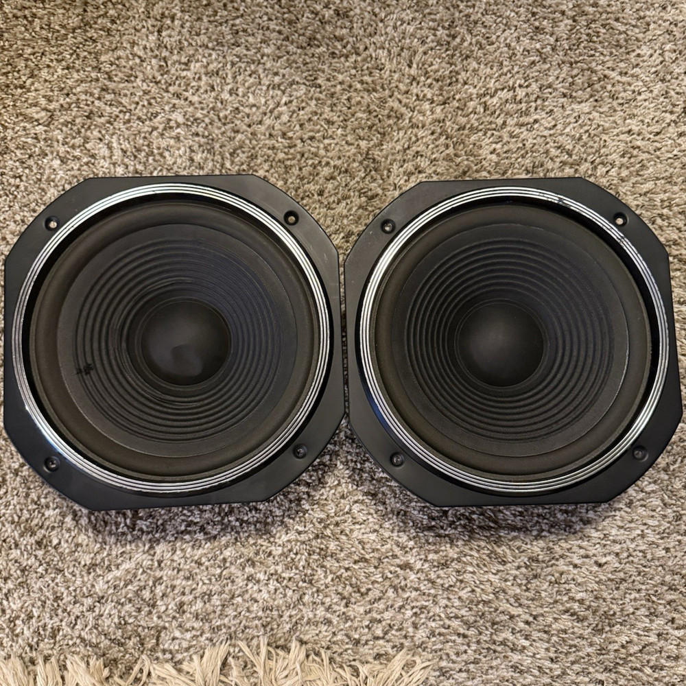 Vintage Pair 10″ Woofer Speaker Drivers Universal Compatible MPN FS-1062A