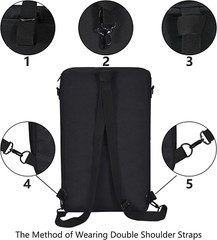 Portable Sofe Case Shoulder Bag Backpack for Pioneer DJ DDJ-FLX4/DDJ-400 Dj/Ddjs